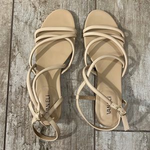 Vaneli Tan Sandals Size 10